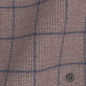 MARLING&EVANS LINFIT BROWN NAVY WINDOW PANE(PN-KG97811)
