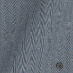 Spence Bryson Glin Blue Herringbone Linen(KG98341)