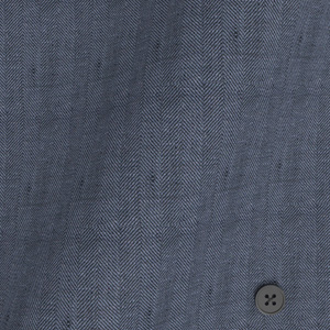 Spence Bryson Glin Navy Herringbone Linen(KG98342)