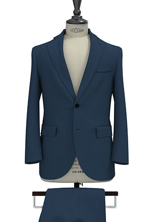 CANONICO Super100s Blue Birdsd Eye (PN-NB99194)